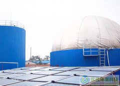 大型沼氣工程發酵工藝及裝置